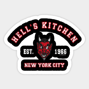 Hell's Kitchen New York Souvenir T-shirt Sticker